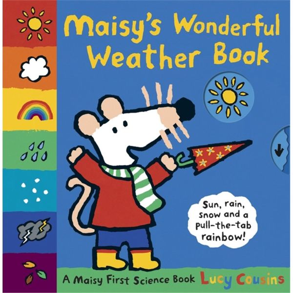 小鼠波波天气书 Maisy's Wonderful Weather Book 英文原版 儿童英语启蒙故事绘本 k[9780763650964]