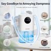 Mini Portable Compact Dehumidifier (1700 ml) Auto Shut Off Quiet Helps Humidity