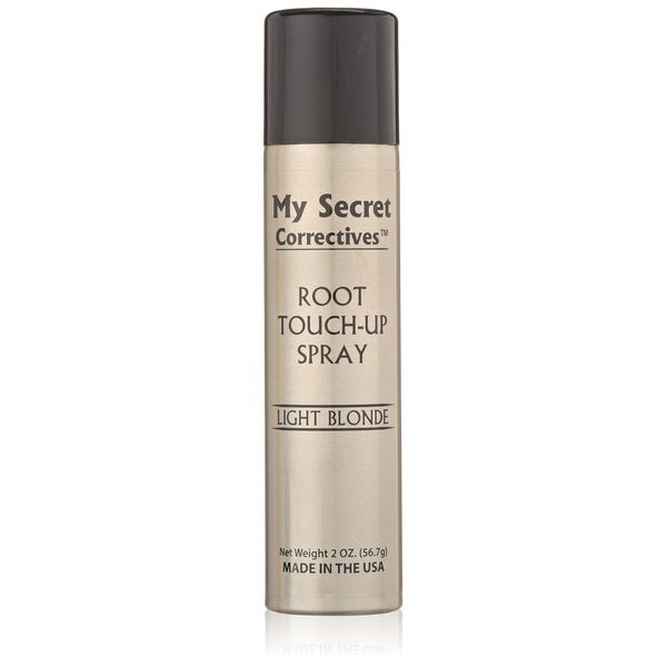 My Secret Correctives Root Touch-Up Spray -2 oz - LIGHT BLONDE
