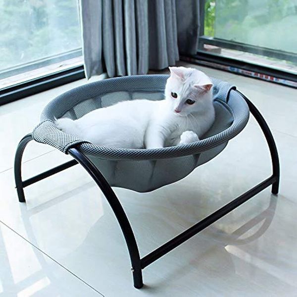 JUNSPOW Cat Bed Dog/Pet Hammock Bed Free-Standing Sleeping Bed Pet Supplies W...