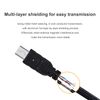 Adhiper Replacement USB Cable UC-E4 - Power & Data Sync Cable for Nikon D300, D3100, D3X, D40 & More (1M/Black)