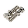 Nickel Plated Brass Tailpiece Mounting Studs fits Gibson guitars