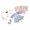 PICCODO ACTION DOLL Chinese-Style Doll Clothes Set, Peach Shallow (TaoCheng)