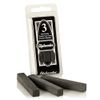 Quartet Derwent Alphacolor Soft Pastels, Charcoal, 3 Pastels per Pack (105C)