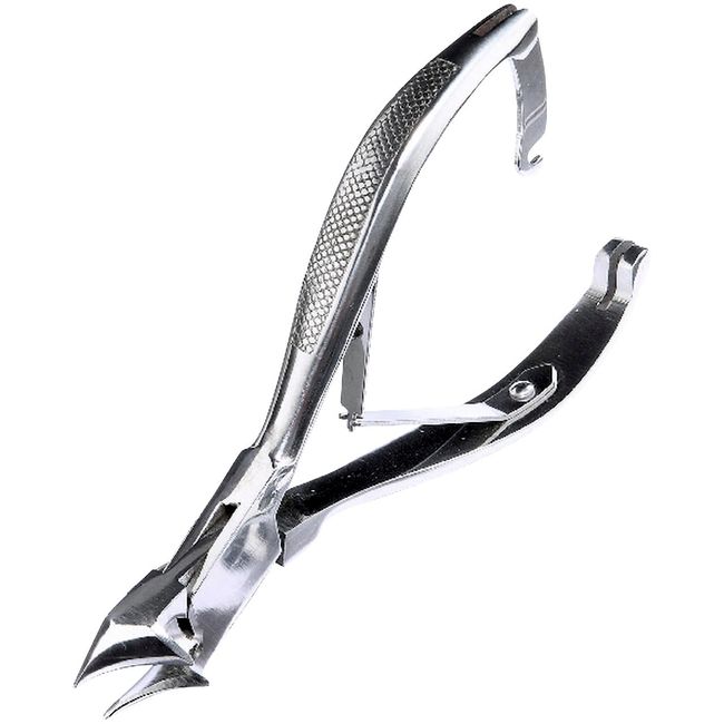 Ingrown Toenail Clippers - Professional Grade Podiatrist Stainless Steel Toe Nail Scissor Cutters, Perfect for in-Growing, Tough, Thick or Hard Nails - Measures 15cm Long