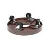 DeVault Enterprises DEV3015E 12 Inch Plant Dolly with Hole Espresso