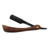 Men Shaving Razor, Barber Shaving Razor, Moustach Shaving Razor, Folding Shaving Razor - Black, Free Pouch