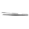 3× Dressing Tweezer 5.5" Tissue Thumb Forceps 1.8cm Serrated Tip Surgical Tools