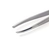 GERMANIKURE Slanted Tweezers in Leather Case - Made in Solingen Germany