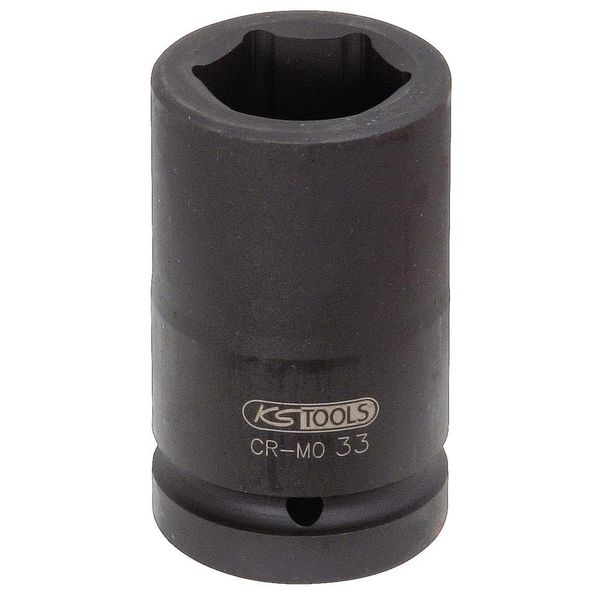 KS Tools 515.1830 Hex Impact Socket Deep 1-inch 30mm