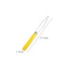 6 Pieces Button Hook Grip Button Hook Helper Shirt Button Hook Shirt Button Helper Zipper Puller One Hand Button Aid Tool Button Hook Assist Device Tool with Plastic Handle, Multicolor