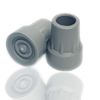 Crutch Tips，Replacement Medical Drive Cane Tips，7/8 Inch，2 Pack, Gray