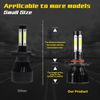 MINI 4-sides 9005 HB3 LED Headlight Bulb High Beam Conversion Kit 6000K 36000LM