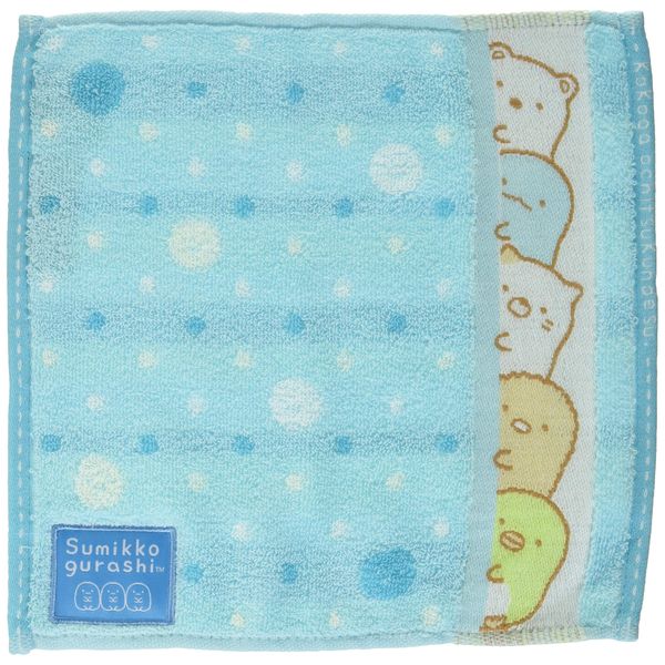 Marushin 6575008900 Sumikko Gurashi Hand Towel, 100% Cotton, 10.2 x 10.2 inches (26 x 26 cm)