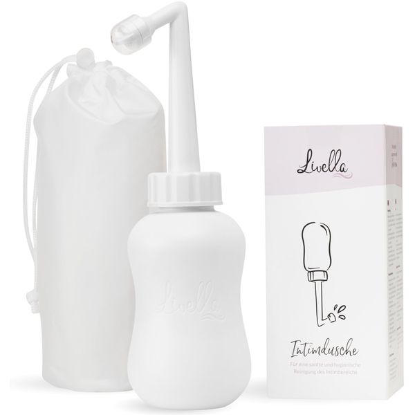 Livella Perineal Bottle for Postpartum Care – Designed in Germany - for Gentle and Hygienic Perineal Cleansing – Increases Well-being During Postpartum - Ideal as Portable Bidet for Travel