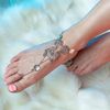 Belerry 120 Pcs French False Toe Nails Tips, 5 Sets Artificial Manicure Fake Toe Nails, DIY Manicure Art Tips for Women and Girls