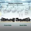 YHTAUTO Front Left Driver Lower Side Bumper Retainer Bracket Compatible with Chevrolet Malibu 2016-2023, Bumper Bracket