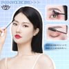 使い捨て まつげブラシ 約100pcs スクリューブラシ 眉ブラシ アイメイク 睫毛エクステ用 マスカラ ブラシ アイラッシュ まつ毛 メイクブラシ 両用タイプ 眉毛をにじませる/まつげをとかすのに 持ち運びも簡単です 使い捨て 化粧道具 プロ業務用 初心者の練習にも適しています（ブラック）