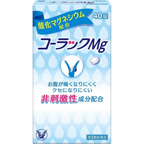【第3類医薬品】コーラックMg 40錠 ×8
