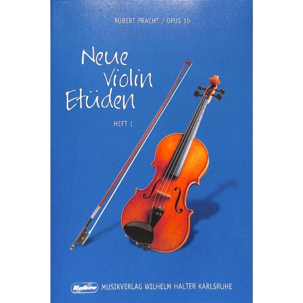 Robert Pracht: Neue Violin-Etüden op.15 Band 1 - 47 leichte Etüden in der 1. Lage (Noten)