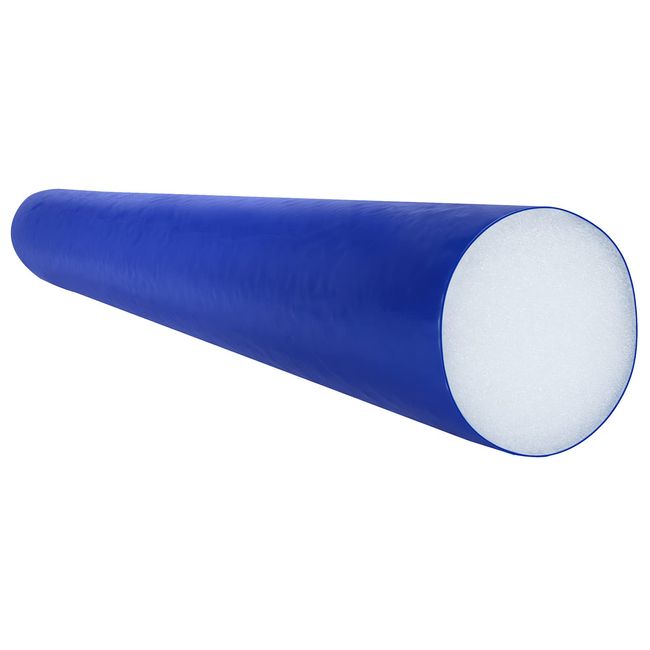 CanDo Premium TufCoat Blue Coated Foam Rollers for Muscle Restoration, Massage Therapy, Rehabilitation, Sport Recovery and Physical Therapy for Home, Clinic and Gym
