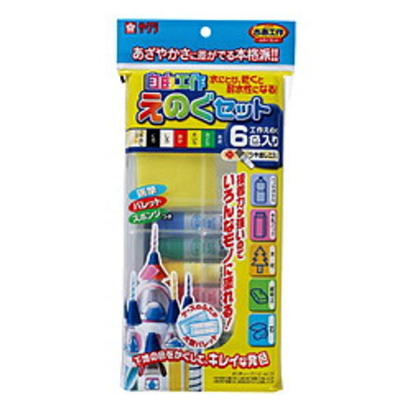 Sakura Cray-Pas Let&#39;s Craft Paint Set A 12ml 6 colors KGW6A KGW6A