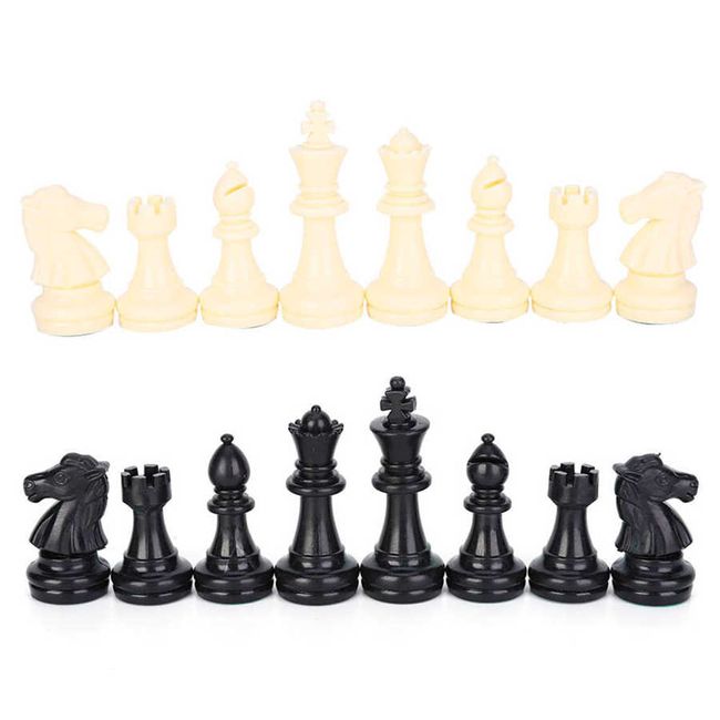 32Pcs Chess Pieces with No Board, Portable Chess Pieces Tournament Chess  Pieces - AliExpress