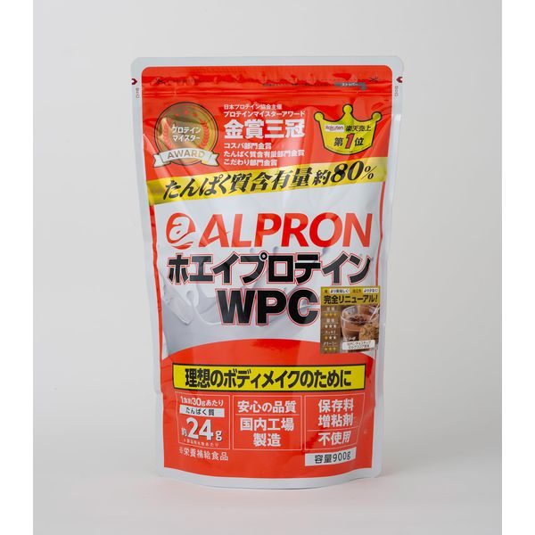 [ALPRON] Whey Protein WPC Chocolate Chip al900-chc Supplement