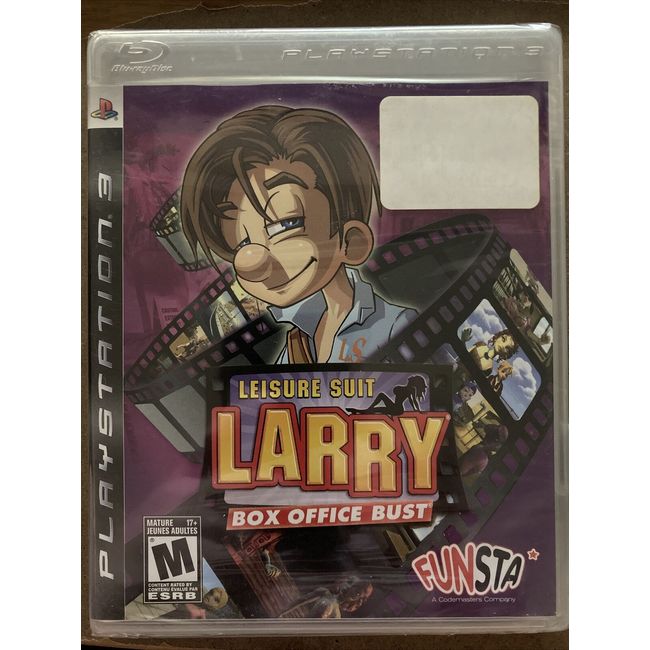 NEW Leisure Suit Larry: Box Office Bust (PlayStation 3, 2009) PS3 SEALED