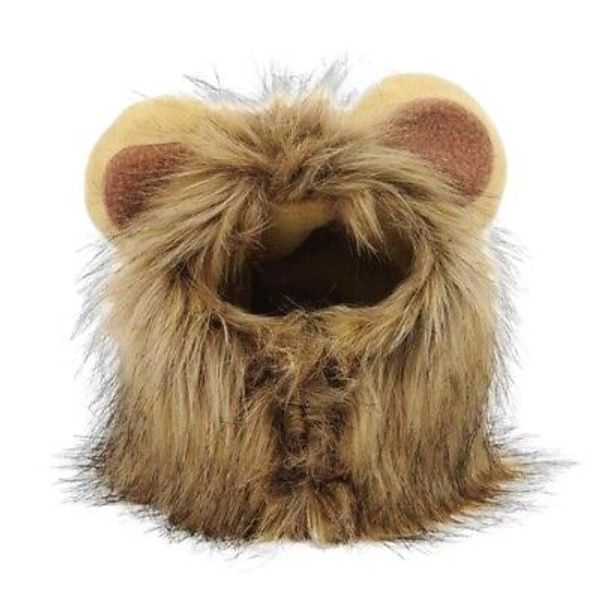 Cute Lion Mane Cat Wig Pet L Cats Costume Lion Mane Wig Hat For Cat