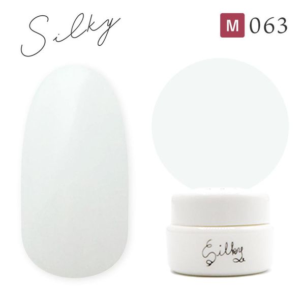 Silky Gel Silkygel 063 Gel Nail Color Gel Highly pigmented Nail art Self-nail Whip gel Nekopos compatible