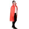 Wicked Costumes Vampire Cape with Stand Up Collar - Red