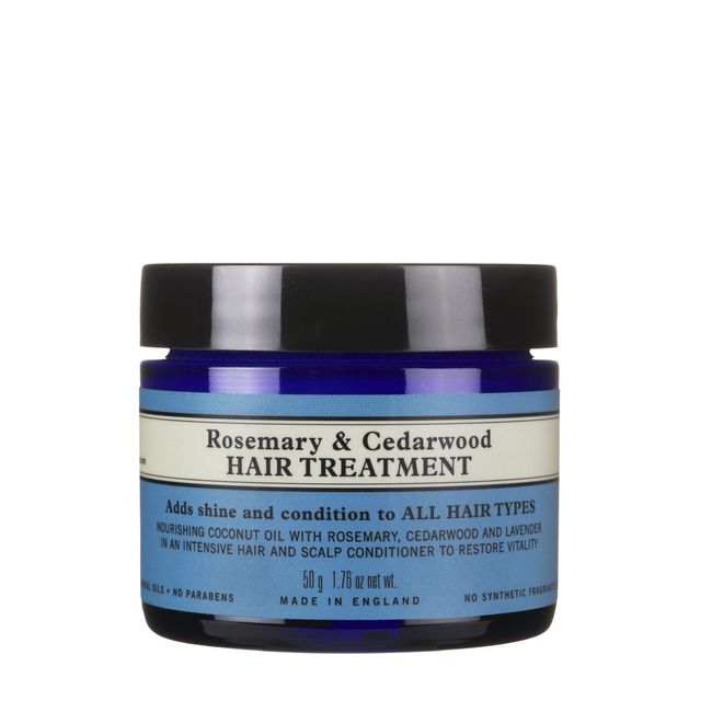 Neal’s Yard Remedies | Rosemary and Cedarwood Hair Treatment | Vegan Organic Ingredients | Adds Shine and Condition to All Hair Types | 50g