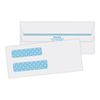 Quality Park #8 5/8 Security Envelopes, Double Window, Self Seal Envelopes for Invoices/Statements, 3-5/8" x 8-5/8", 24 lb White, 500/Box (QUA24539)