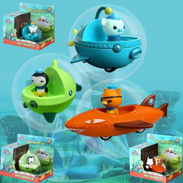 Crasoldiers GUP Toy, 3Pcs GUP Racers Vehicle Rescue Ship Pull Back,Gup-A|Gup-B|Gup-E, Gup Speeder Includes 3 Vehicle and 3 Figure for Boys Girls Christmas Birthday Gifts (with Gift Box)