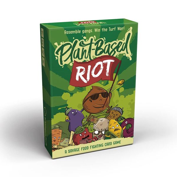 Bubblegum Stuff - Plant Based Riot - Fun Family Card Game - 98 Poker-Size Cards - Suitable For Players Of All Ages Great For Games Nights and Family Gatherings