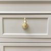 Melody Maison Gold Peacock Drawer Knob