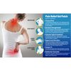 Globe -15 Pack - Maximum Strength OTC Pain Relief 4% Lidocaine Patch, 3.9” x 5.5