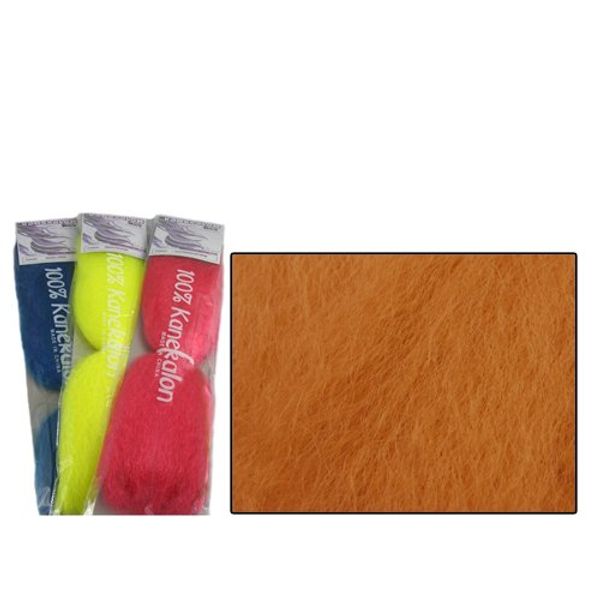 CyberloxShop® 100% Kanekalon Jumbo Braid - Copper Orange
