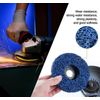 5''x7/8" 5 Pack Poly Strip Disc Wheel Paint Rust Removal Clean For Grinder New
