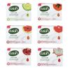 Dalan Multi Care Moisturizing Soap 2 in 1 (Smyrna Fig & Caring Milk, 6 Pack)