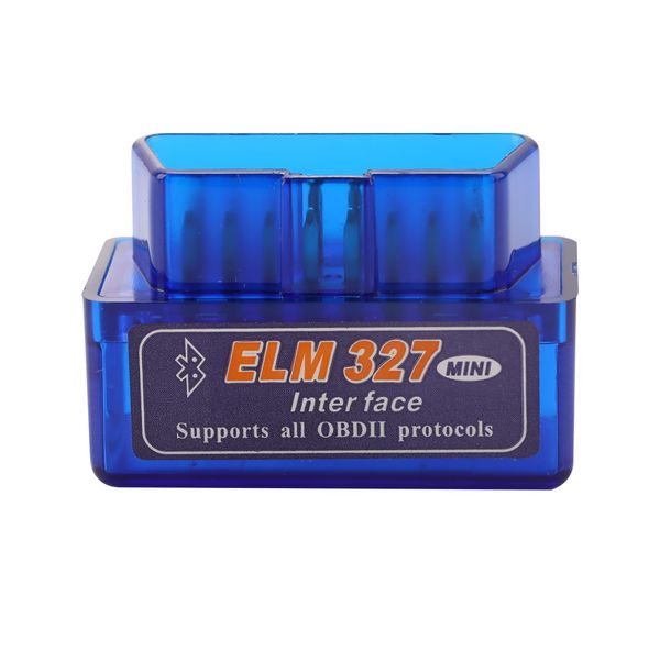 Mini ELM327 OBD2 Bluetooth Scanner - Car Diagnostic and Analyzer - OBD-II Diagnostic for Android, Windows, Linux, Car, Connector Interface