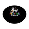 Testing Squad Test Day Llama Costume Teacher Students PopSockets Adhesive PopGrip