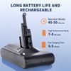 Compatible With Dyson V8/SV10 Series Rechargeable Battery Pack 3000mAh 21.6V