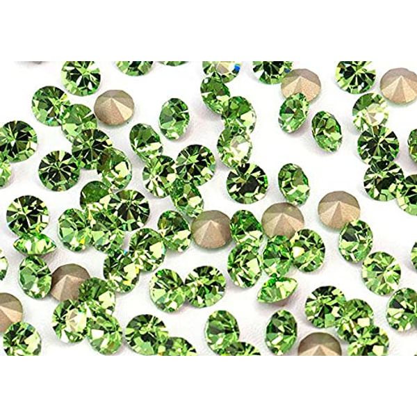 Preciosa Chaton MAXIMA Peridot ss29 50 Tablets (Green)