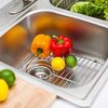 Franke Evolution Universal Double Bowl Sink Protection Grid in Stainless Steel