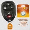 For 2004 - 2012 GM Keyless Entry Remote 5B Remote Start - 22733524 KOBGT04A