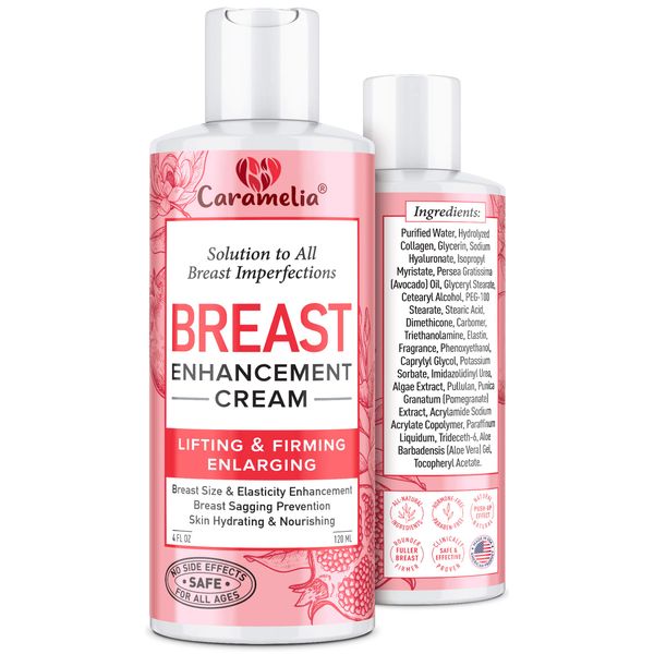 Breast Enhancement Cream for Women- Saggy Breast Lift Cream - Made in USA - Breast Enhancement Cream - Breast Firming and Lifting Cream for Saggy Breast - Breast Growth Cream for Firmer Breast