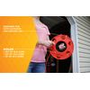 Woods E-102 Heavy Duty Cord Storage Wheel; 125-Foot