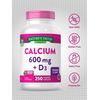 Nature's Truth Calcium 600 mg Plus Vitamin D3 Tablets, 250 Count